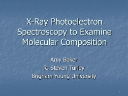 X-Ray Photoelectron Spectroscopy to Examine Molecular