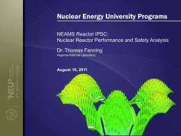 Nuclear Energy University Programs