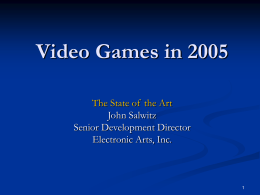 Video Games in 2005