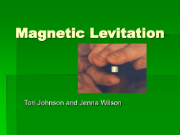 Magnetic Levitation - Oregon State University