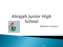 Alnajah Junior High School