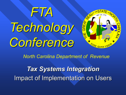 FTA Compliance Conference - FTA Home Page