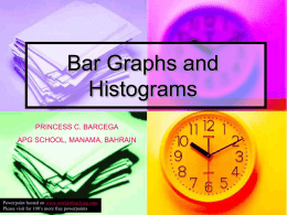 Bar Graphs and Histograms - Glasgow Independent Schools