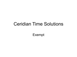 Ceridian Time Solutions - TLCVision