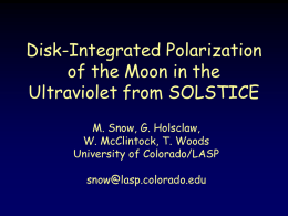 Disk-Integrated Polarization of the Moon in the