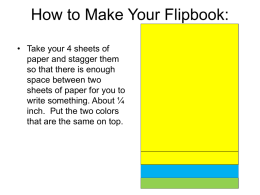 Quadrilaterals Flip Book - Mrs Might PreAP Geometry