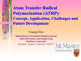 Supported Atom-Transfer Radical Polymerization and Its