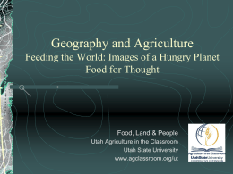 Geography and Agriculture