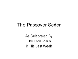 Passover 3 - Living Word