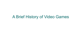 PowerPoint Presentation - Chapter 1.1 A Brief History of