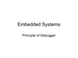 Principle of Debugger