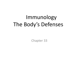 Immunology - Canisteo-Greenwood Central School