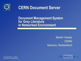 CERN Document Server