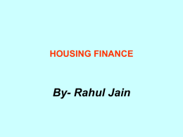 PNB HOUSING FINANCE LTD. Foreclosure Laws