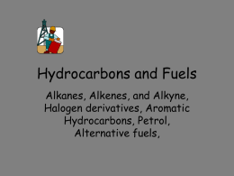 Hydrocarbons and Fuels - Calderglen High School