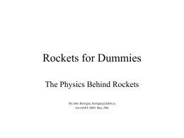 Rockets for Dummies