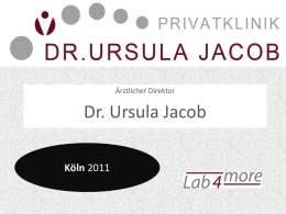 Privatklinik Dr. Ursula Jacob GmbH