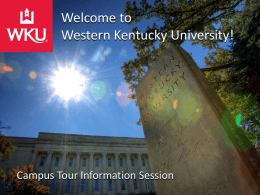 Welcome to Western Kentucky University!