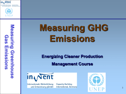 Measuring GHG emissions - Football Boots Database
