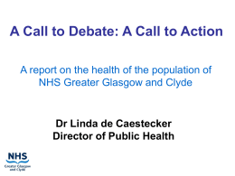 A Call to Debate: A Call to Action