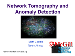 Network Tomography - McGill University