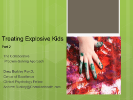 Treating Explosive Kids Part 2