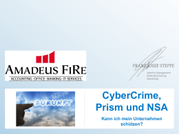 CyberCrime, Prism und NSA