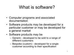 Software Engineering - Gunadarma University