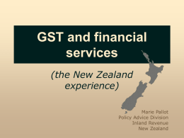 GST and financial services - AL