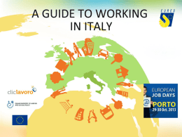 Diapositiva 1 - European Job Days