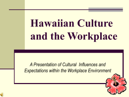 Hawaiian Culture - Default index page for SiteGround web
