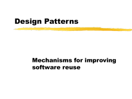 Design Patterns - Georgia Institute of Technology