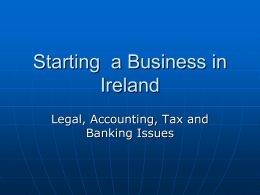 Starting a Business in Ireland