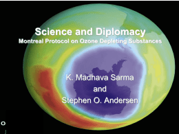 The Antarctic & Ozone Science