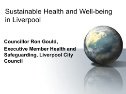 Sustainable Health and Well