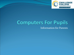 Computers For Pupils