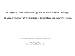 9 Annual Conference of the European Society of Criminology