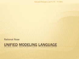 Unified Modeling Language - Sharing N' reFreshing | Do