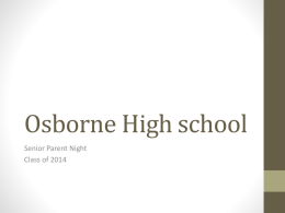 Osborne High school