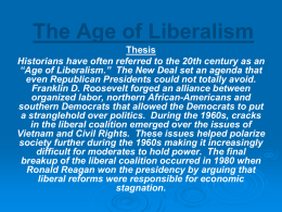 The Age of Liberalism - Camden Central Schools