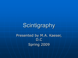 Scintigraphy - Logan Class of December 2011