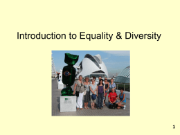 Equality Matters - Claverham Community Education