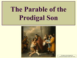 The Prodigal Son - Luzerne County Community College