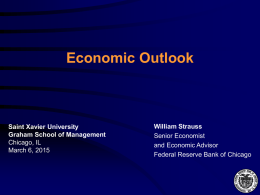 Midwest Economic Outlook - Saint Xavier University