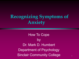 National Anxiety Disorder Screening Day