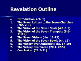 Revelation Outline - Our Savior's, Eyota
