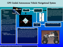 GPS Guided Autonomous Vehicle Navigational System