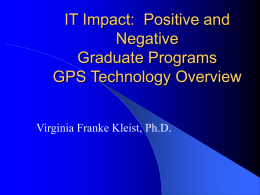 Report on GPS Class Technology Grant