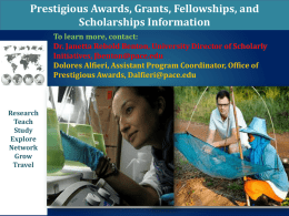 Rotary Ambassadorial Scholarship & the Fulbright U.S