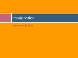 Immigration - Licking Heights School District